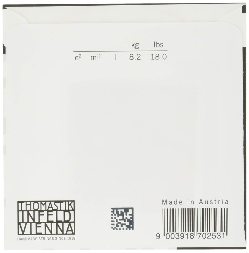 Thomastik-Infeld Rondo Violin E String RO01 Carbon steel, Tin-plated, For Professionals - Deep Tonal Intensity with Compact Focus â€“ Vast Dynamic Range â€“ Powerful Presence - Made in Vienna - Image 2